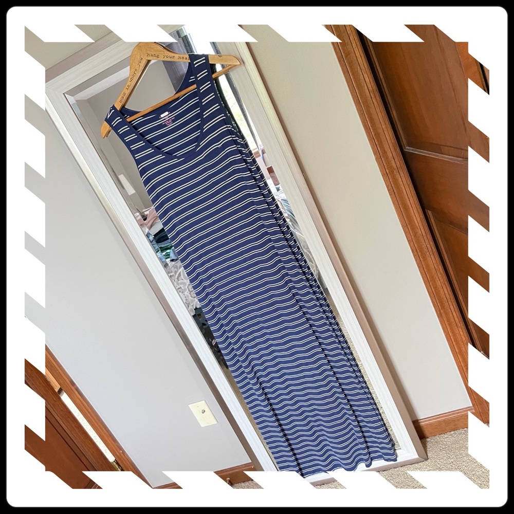 Striped Maxi Dress